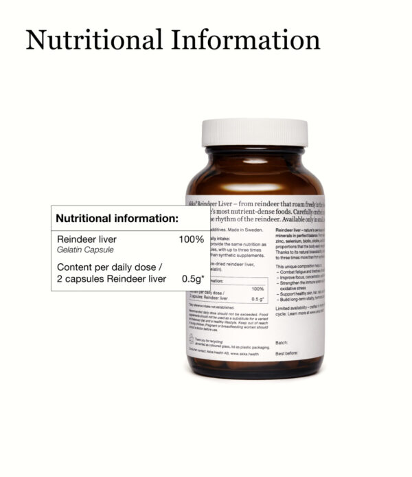 Reindeer Liver Supplement - Image 4